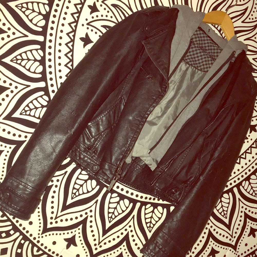 Leather jacket